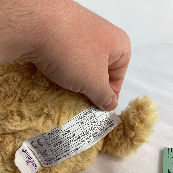 Warmies Cozy Plush Golden Puppy Dog Junior Mini Therapy Microwavable Heatable - Picture 8 of 12